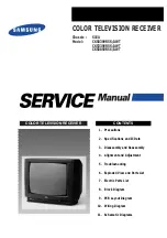 Предварительный просмотр 1 страницы Samsung CK5039VR5S/AWT Service Manual