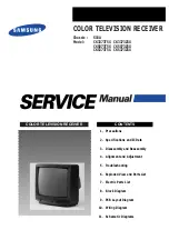 Предварительный просмотр 1 страницы Samsung CK5373Z5X Service Manual