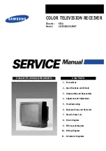 Предварительный просмотр 1 страницы Samsung CK7202SX3S/NWT Service Manual