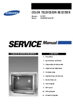 Preview for 1 page of Samsung CK765DWT2X Service Manual