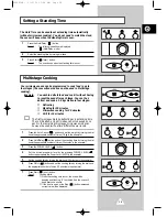 Preview for 19 page of Samsung CK99FS Owner'S Instructions Manual