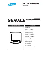 Preview for 1 page of Samsung CKE5507L Service Manual