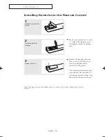 Preview for 16 page of Samsung CL-21K40MQ Owner'S Instructions Manual