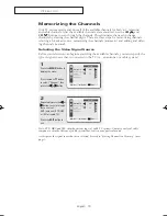 Preview for 19 page of Samsung CL-21K40MQ Owner'S Instructions Manual