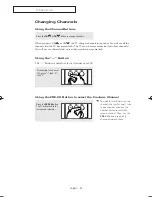 Preview for 22 page of Samsung CL-21K40MQ Owner'S Instructions Manual