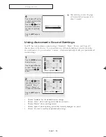 Preview for 26 page of Samsung CL-21K40MQ Owner'S Instructions Manual