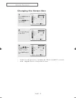 Preview for 31 page of Samsung CL-21K40MQ Owner'S Instructions Manual