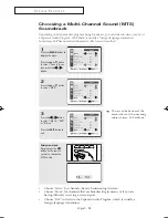 Preview for 33 page of Samsung CL-21K40MQ Owner'S Instructions Manual