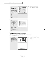 Preview for 36 page of Samsung CL-21K40MQ Owner'S Instructions Manual