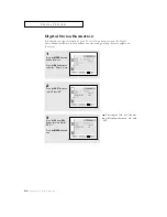 Preview for 44 page of Samsung CL-21K5MQ Owner'S Instructions Manual