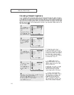 Preview for 34 page of Samsung CL-21M16MJ Owner'S Instructions Manual