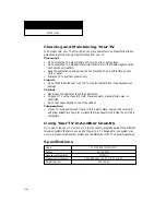 Preview for 36 page of Samsung CL-21M16MJ Owner'S Instructions Manual