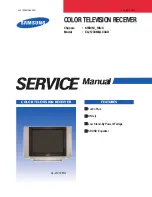 Samsung CL-21Z30MQ Service Manual preview