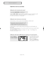 Предварительный просмотр 25 страницы Samsung CL-21Z30MQ (Spanish) Manual De Instrucciones