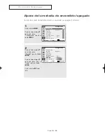 Предварительный просмотр 55 страницы Samsung CL-21Z30MQ (Spanish) Manual De Instrucciones