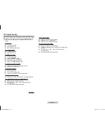 Preview for 7 page of Samsung CL-21Z43MJ Owner'S Instructions Manual