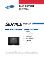 Samsung CL-21Z43ML Service Manual preview