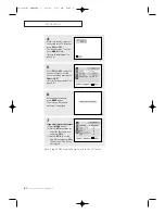 Предварительный просмотр 22 страницы Samsung CL-25D4W Owner'S Instructions Manual