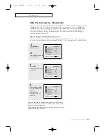 Предварительный просмотр 25 страницы Samsung CL-25D4W Owner'S Instructions Manual