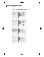 Предварительный просмотр 27 страницы Samsung CL-25D4W Owner'S Instructions Manual