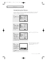 Предварительный просмотр 31 страницы Samsung CL-25D4W Owner'S Instructions Manual