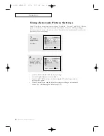 Предварительный просмотр 32 страницы Samsung CL-25D4W Owner'S Instructions Manual