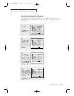 Предварительный просмотр 33 страницы Samsung CL-25D4W Owner'S Instructions Manual