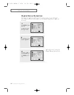 Предварительный просмотр 38 страницы Samsung CL-25D4W Owner'S Instructions Manual