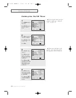 Предварительный просмотр 42 страницы Samsung CL-25D4W Owner'S Instructions Manual