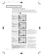 Предварительный просмотр 46 страницы Samsung CL-25D4W Owner'S Instructions Manual