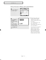 Preview for 27 page of Samsung CL-29Z30HS Owner'S Instructions Manual