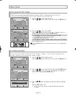 Preview for 18 page of Samsung CL-29Z30PQ Owner'S Instructions Manual