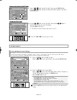 Preview for 22 page of Samsung CL-29Z30PQ Owner'S Instructions Manual