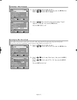 Preview for 30 page of Samsung CL-29Z30PQ Owner'S Instructions Manual