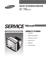 Предварительный просмотр 1 страницы Samsung CL17M2MQZX/STR Service Manual