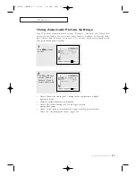 Preview for 33 page of Samsung CL21A8W Owner'S Instructions Manual