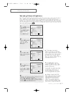 Preview for 49 page of Samsung CL21A8W Owner'S Instructions Manual