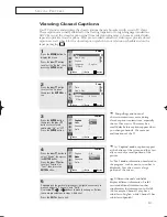 Предварительный просмотр 51 страницы Samsung CL25M5MQ Owner'S Instructions Manual