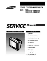 Предварительный просмотр 1 страницы Samsung CL25M6WKX/XAX Service Manual