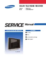 Предварительный просмотр 53 страницы Samsung CL29K40MQ Service Manual