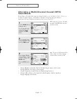 Предварительный просмотр 41 страницы Samsung CL29M16MQD Owner'S Instructions Manual