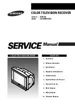 Samsung CL34M9P8X/RCL Service Manual preview