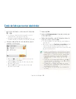 Предварительный просмотр 104 страницы Samsung CL80 Manual Del Usuario