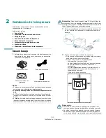 Preview for 13 page of Samsung CLP 300N - Network-ready Color Laser Printer Manual De Usuario