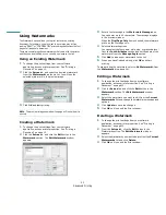 Предварительный просмотр 74 страницы Samsung CLP 300N - Network-ready Color Laser Printer User Manual