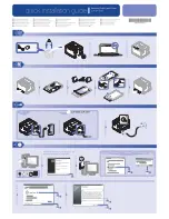 Preview for 1 page of Samsung CLP-325W (Wireless) 16PPM Colour Laser... Quick Installation Manual