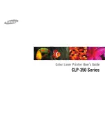 Samsung CLP-350 User Manual preview