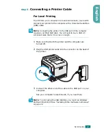 Preview for 17 page of Samsung CLP-510 - Color Laser Printer Setup Manual