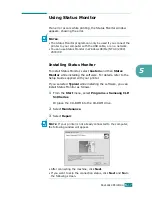 Preview for 122 page of Samsung CLP-510 - Color Laser Printer Setup Manual