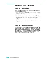 Preview for 129 page of Samsung CLP-510 - Color Laser Printer Setup Manual